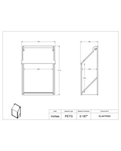 Poltex Inc ADA Face Mask Dispenser (Wall Mount)