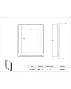 Poltex Inc SOP Holder (VHB Tape)