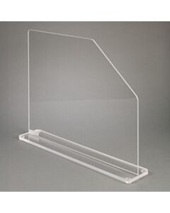 Poltex Inc Free-standing Acrylic Splash Shield-17Tx23.6W (Bump)