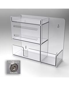 Poltex Inc Spray Bottle, Bag, Paper Towel Dispenser (Magnets 4)