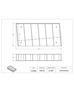 Poltex Inc Under BSC Mount Serological Pipette Holder-6 Pocket (Magnets 4)