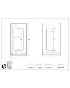 Poltex Inc Surgeons Cap Holder (Wall Mount)