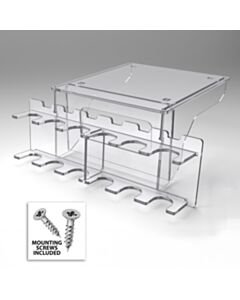 Poltex Inc Undermount Integra/Sartorius Pipettor Rack-6 Position (UNDRSCREW4 Kit)