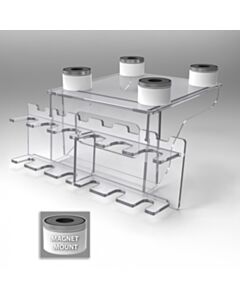 Poltex Inc Undermount Pipettor Rack-6 Position (UNDRMAG4 Kit)