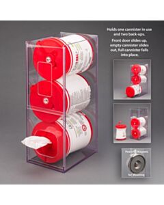 Poltex Inc Visual Management Wipe Tub Dispenser (Magnets 4)