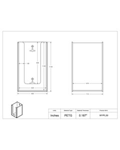 Poltex Inc L30 Wypall Holder (VHB Tape)