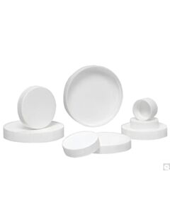 Qorpak 83-400 Polyp Wht Ribbed F217