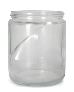 Qorpak 4oz (120mL) Safety Coated Clear Standard Wide Mouth W/ 48-400 Neck Finish Bottle Only