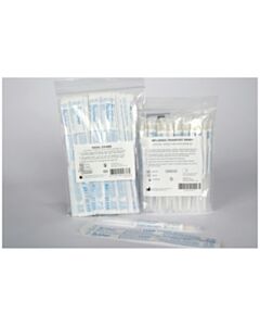 Quidel Corporation QuickVue Influenza Transport Tubes, 25 Sterile Foam Swabs Inside Plastic Transport Tubes 25 swabs/pk