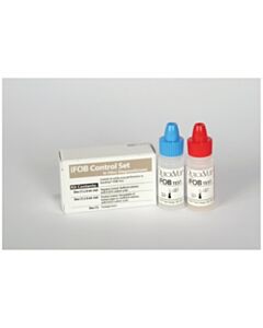 Quidel Corporation Positive & Negative Controls, For Use with QuickVue iFOB Test Kit Only, Approximately 7 Tests Per Bottle
