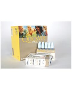 Quidel Corporation QuickVue iFOB 50-Tray Pack, Includes: 50 ea Test Cassettes, & Specimen Collection Tube, 1 Package Insert