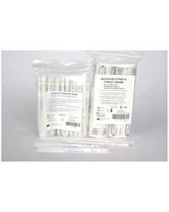 Quidel Corporation QuickVue Strep A Throat Swabs, Rayon, Sterile, 50/pk
