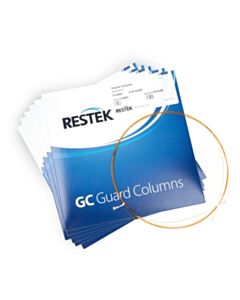 Restek GC Guard Column, Base Deactivated, 5 M, 0.53 mm ID, 6-pk.