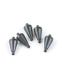 Restek Valco 1/32-Inch Adaptor Ferrules, Valcon Polyimide, Fused Silica, 0.4 ≤ 0.5 mm, 5-pk.