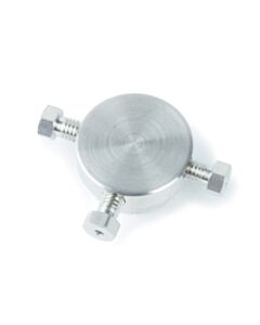 Restek Valco Fitting, Zero-Dead-Volume Internal Tee, 1/16" Tube, 0.25 mm Bore, ea.