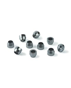 Restek Standard Ferrules, Capillary, Graphite, for Compression-Type Fittings, 1/4", 10-pk.