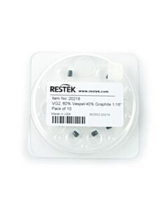 Restek Ferrules, Capillary, Vespel/Graphite for 1/16" Compression-Type Fittings, VG2, 60% Vespel/40% Graphite, 1/16", 10-pk.