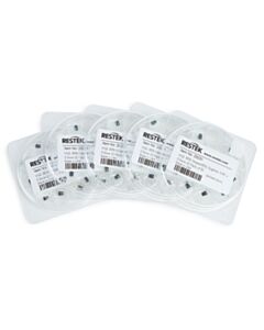 Restek Ferrules, Capillary, Vespel/Graphite for 1/16" Compression-Type Fittings, VG2, 60% Vespel/40% Graphite, 1/16" x 0.5 mm ID, 50-pk.