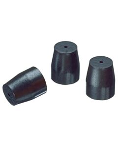 Restek Ferrules, Capillary, Vespel/Graphite for 1/16" Compression-Type Fittings, VG2, 60% Vespel/40% Graphite, 1/16" x 0.6 mm ID, 10-pk.