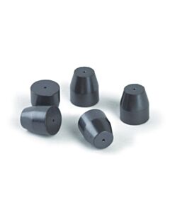 Restek Ferrules, Vespel/Graphite, Reducing for 1/8-Inch Compression-Type Fittings, VG2, 60% Vespel/40% Graphite, 1/8" x 0.5 mm ID, 5-pk.