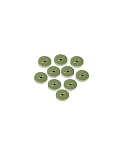 Restek Replacement Inlet Seals, 1/16", Stainless Steel, for Agilent GCs, 10-pk.
