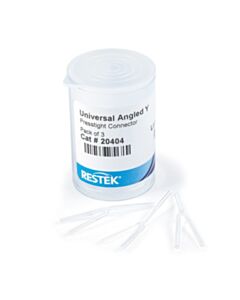 Restek Universal Angled "Y" Press-Tight Connector, 3-pk.