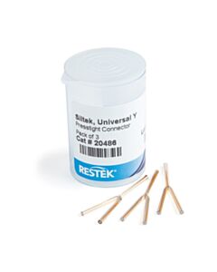 Restek Universal "Y" Press-Tight Connector, Siltek Deactivated, 3-pk.