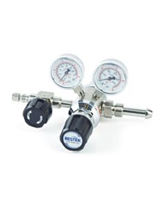 Restek Dual-Stage, Ultra-High Purity Regulator, Inert Gas, CGA 580, Stainless Steel