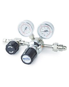 Restek Single-Stage, Ultra-High Purity Regulator, Inert Gas, CGA 580, Stainless Steel