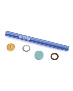 Restek FastPack Inlet Kit for Agilent GCs, 4 mm Topaz Straight Liner, Pack of 5 Kits