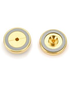 Restek Dual Vespel Ring Inlet Seals, 1.2 mm, Gold-Plated, for Agilent GCs, 2-pk.