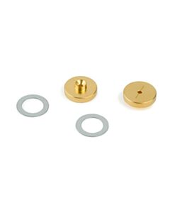Restek Replacement Inlet Seals, 1.2 mm, Gold-Plated, for Agilent GCs, 2-pk.