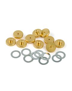 Restek Replacement Inlet Seals, 1.2 mm, Gold-Plated, for Agilent GCs, 10-pk.