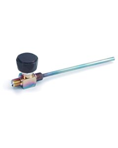 Restek 1/4" Male NPT x 1/4" Male NPT W/3-1/4" Dip Tube Sample Cylinder Valve, 3500 psig DOT Pressure Rating, Sulfinert Treated