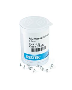 Restek Alumaseal Ferrule 0.8mm 10pk