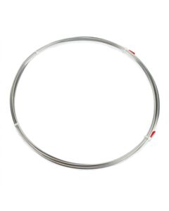 Restek Rinsed and Cleaned 304 Stainless-Steel Tubing, 0.085" ID x 1/8" OD, 25 ft Roll