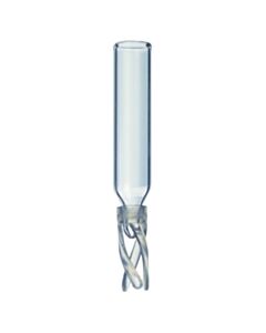 Restek Vial Inserts, Glass, Big Mouth W/Bottom Spring, 250 µL, 1000-pk.