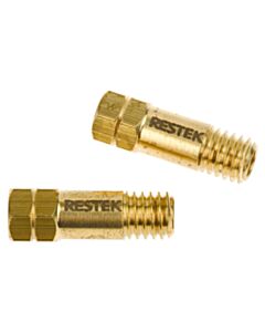 Restek Capillary Column Nut, Brass, for Compact Ferrules, for Agilent GCs (Except Intuvo); PerkinElmer Clarus 590/690 and GC2400 GCs; Thermo TRACE 13