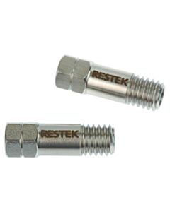 Restek Capillary Column Nut, Stainless Steel, for Compact Ferrules, for Agilent GCs (Except Intuvo); PerkinElmer Clarus 590/690 and GC2400 GCs; Therm