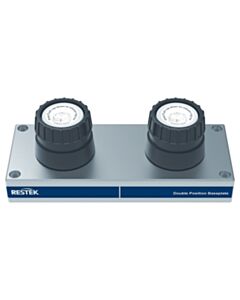 Restek SGT Baseplate, Two Position for Two-SGT Cartridge Filters