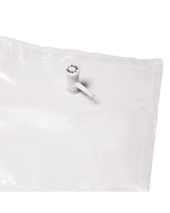 Restek Tedlar Sampling Bag W/Single Polypropylene Valve & Septum Fitting, 5 L Capacity, 12" x 12.5", 10-pk.