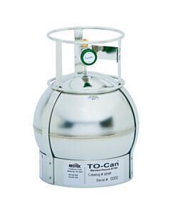 Restek TO-Can Air Sampling Canister, 6 L, 1/4" Swagelok SS4H Bellows-Sealed Valve, 2-Port Only, Stainless Steel Only