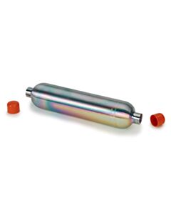 Restek Ultra-High Pressure Sample Cylinder, 300 cc, 5000 psig, 1/4" Female NPT Thread, 316L Stainless Steel, Sulfinert Treated