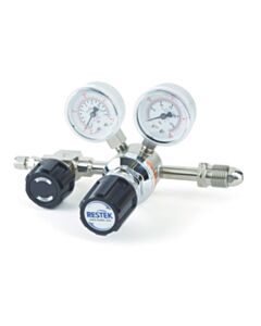 Restek Dual-Stage, Ultra-High Purity Stainless-Steel Gas Regulator, Inert Gas, BS 341 #4