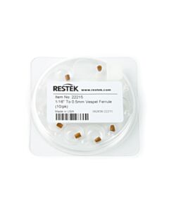 Restek Vespel Ferrules 1/16" X 0.5mm 10pk