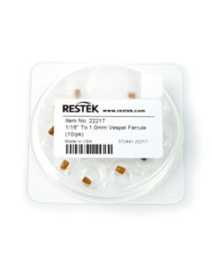 Restek Vespel Ferrules 1/16" X 1.0mm 10pk