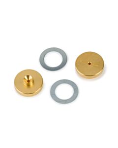 Restek Replacement Inlet Seals, 1.2 mm, Gold-Plated, for Thermo TRACE 1300/1310, 1600/1610 GCs, 2-pk.