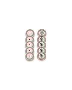 Restek Dual Vespel Ring Inlet Seals, 0.8 mm, Siltek Treated, for Thermo TRACE 1300/1310, 1600/1610 and PerkinElmer Clarus 590/690 GCs, 10-pk.