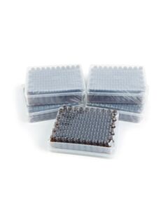 Restek Interlock Vials, 300 µL, 9 mm Screw-Thread, Amber, 500-pk.