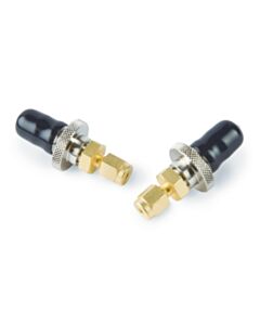 Restek Click-On In-line Super Clean Connectors, 1/8" Brass, 2-pk.